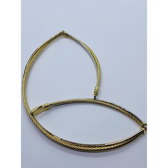 David Yurman Two-Tone Gold and Silver Necklace - Picture 15 of 16